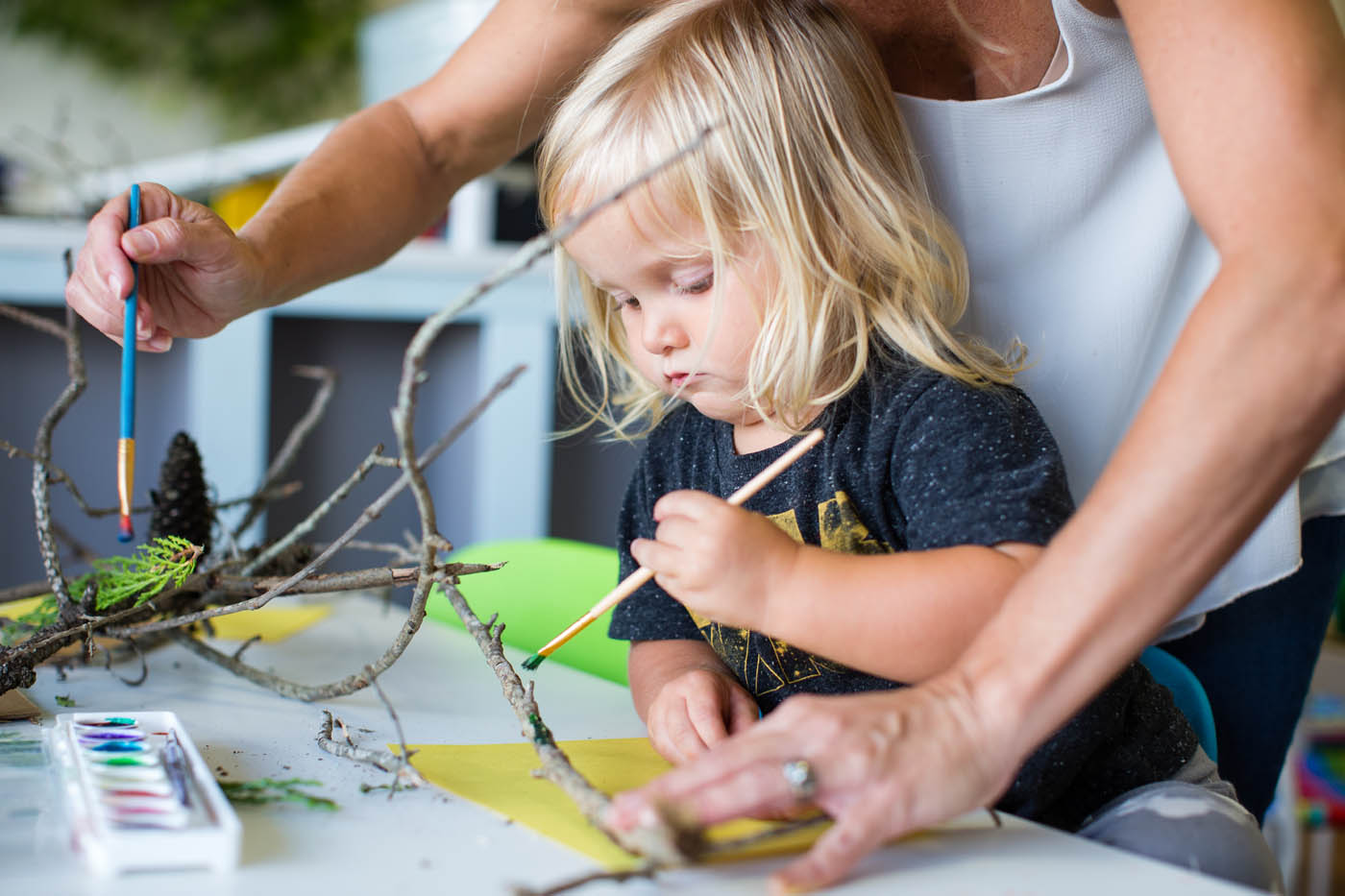 Kids playing at Kids Garden.